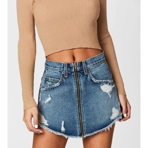 Carmar Beatrice Leah Zip Front Skirt